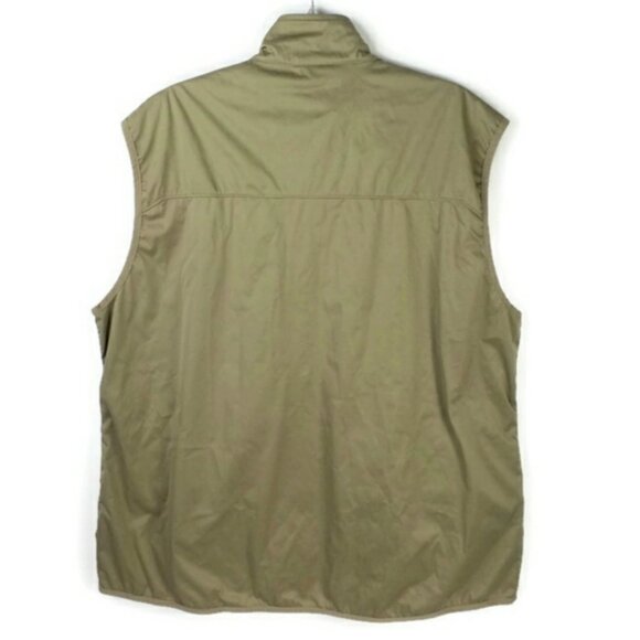 Willit Khaki Lightweight Soft-Shell Sleeveless Zip Front Vest Mens Size XXL NWT - Picture 3 of 14